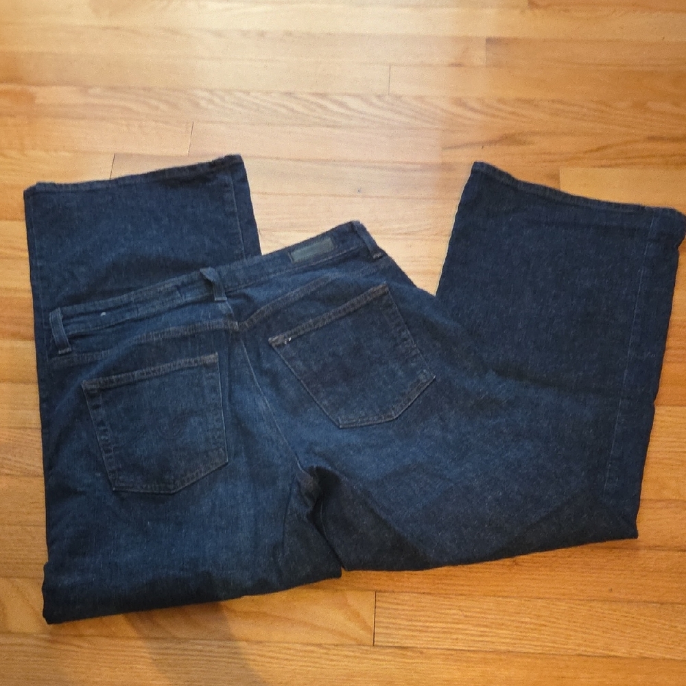 AG Adriano Goldschmied Dark Blue High Rise Jeans